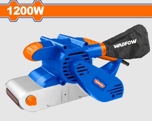 Masina de slefuit cu banda WADFOW, 1200W, 400RPM, 240V, 610x100mm