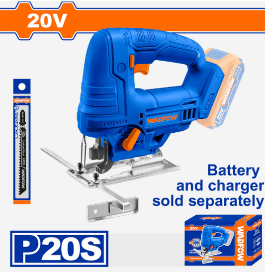 Fierastrau pendular pe acumulator Wadfow, 20V, Li-Ion 2400rpm
